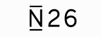 N26 Bank logo